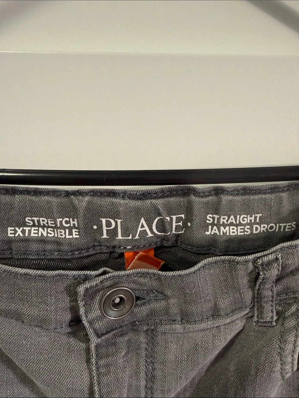 The Children’s Place Boy’s Straight Gray Jeans
